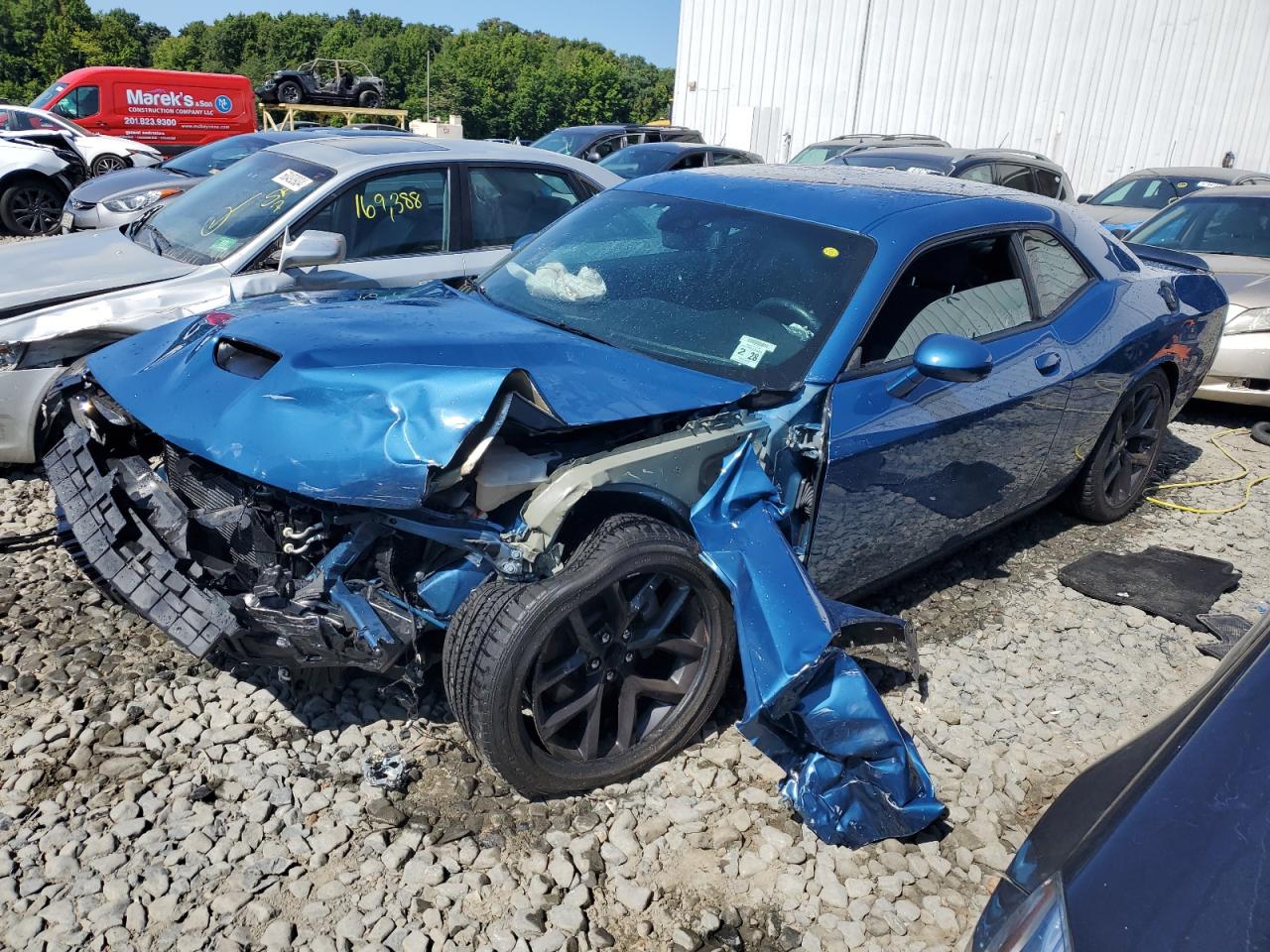 2022 DODGE CHALLENGER R/T VIN:2C3CDZBT5NH253884