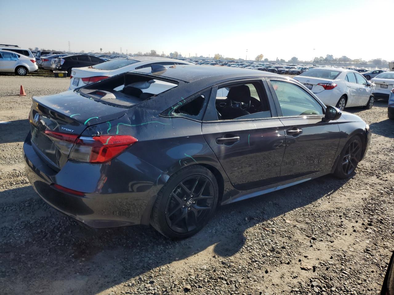 2022 HONDA CIVIC SPORT VIN:2HGFE2F56NH603789