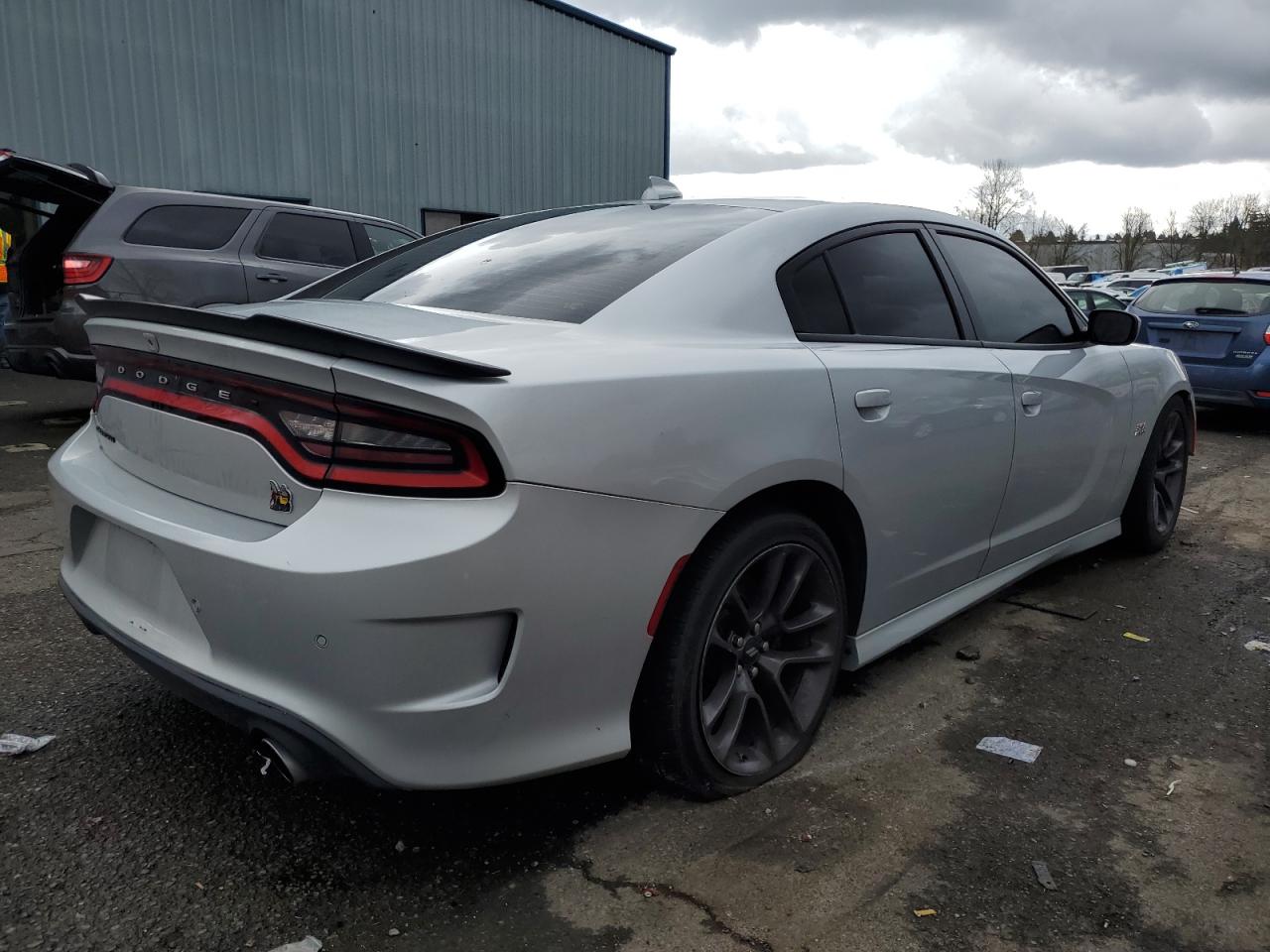 2022 DODGE CHARGER SCAT PACK VIN:2C3CDXGJ5NH193293
