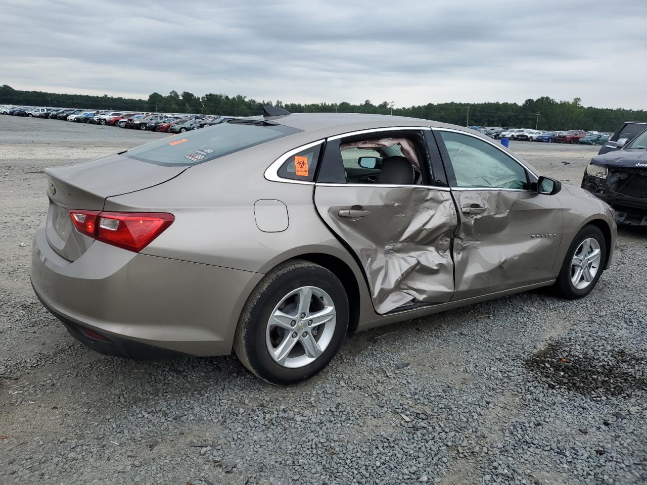 2022 CHEVROLET MALIBU LS VIN:1G1ZB5ST5NF207180