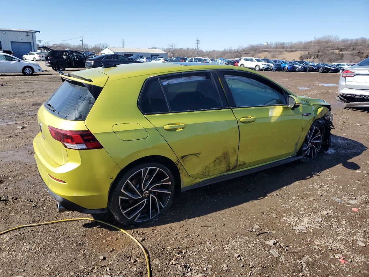2022 VOLKSWAGEN GTI AUTOBAHN VIN:WVW687CD4NW121337