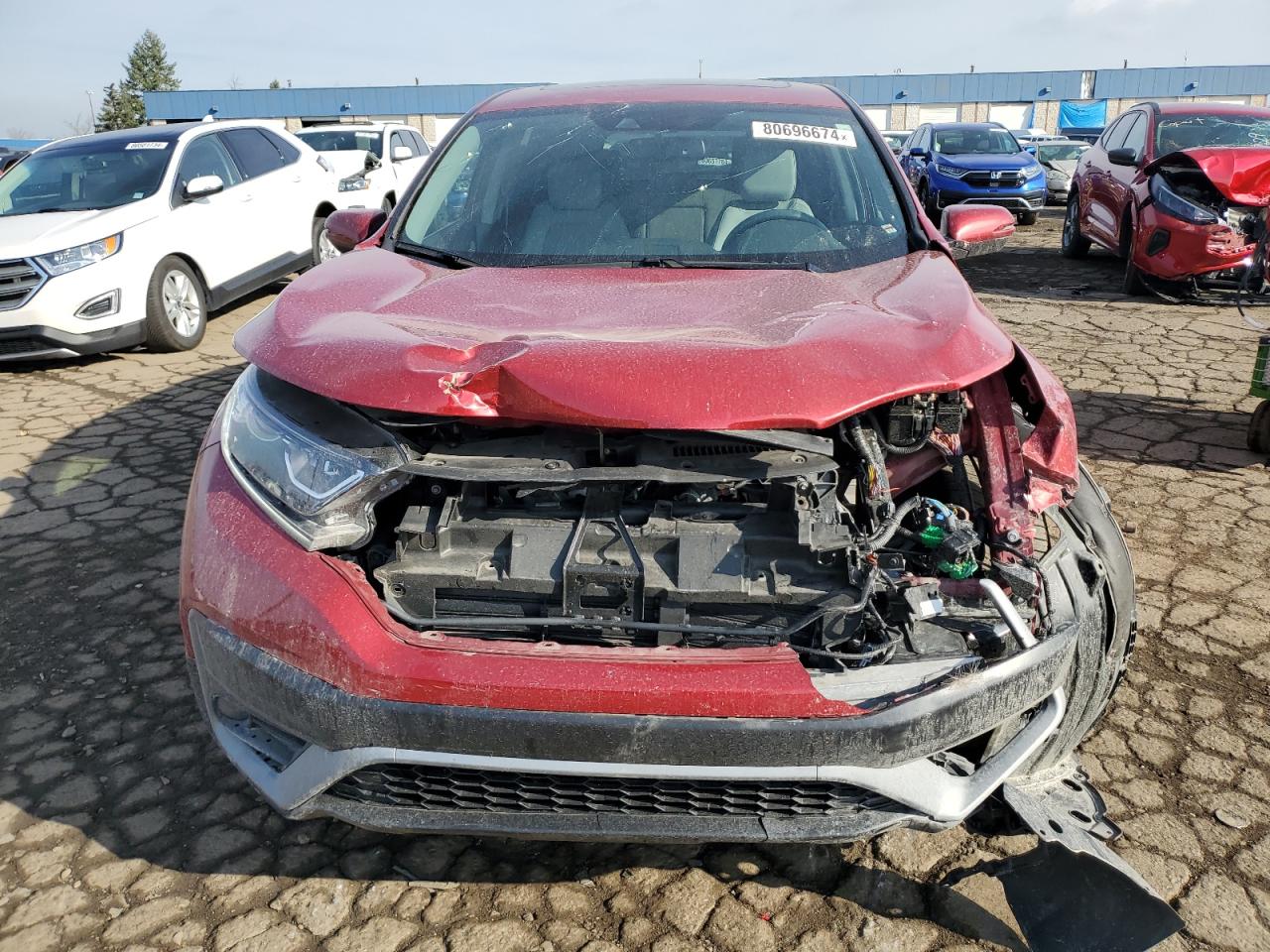 2022 HONDA CR-V EXL VIN:5J6RW2H8XNA002863