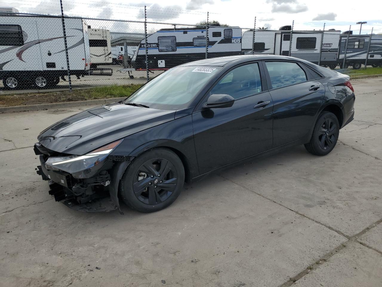 2023 HYUNDAI ELANTRA BLUE VIN:KMHLM4AJ2PU052373