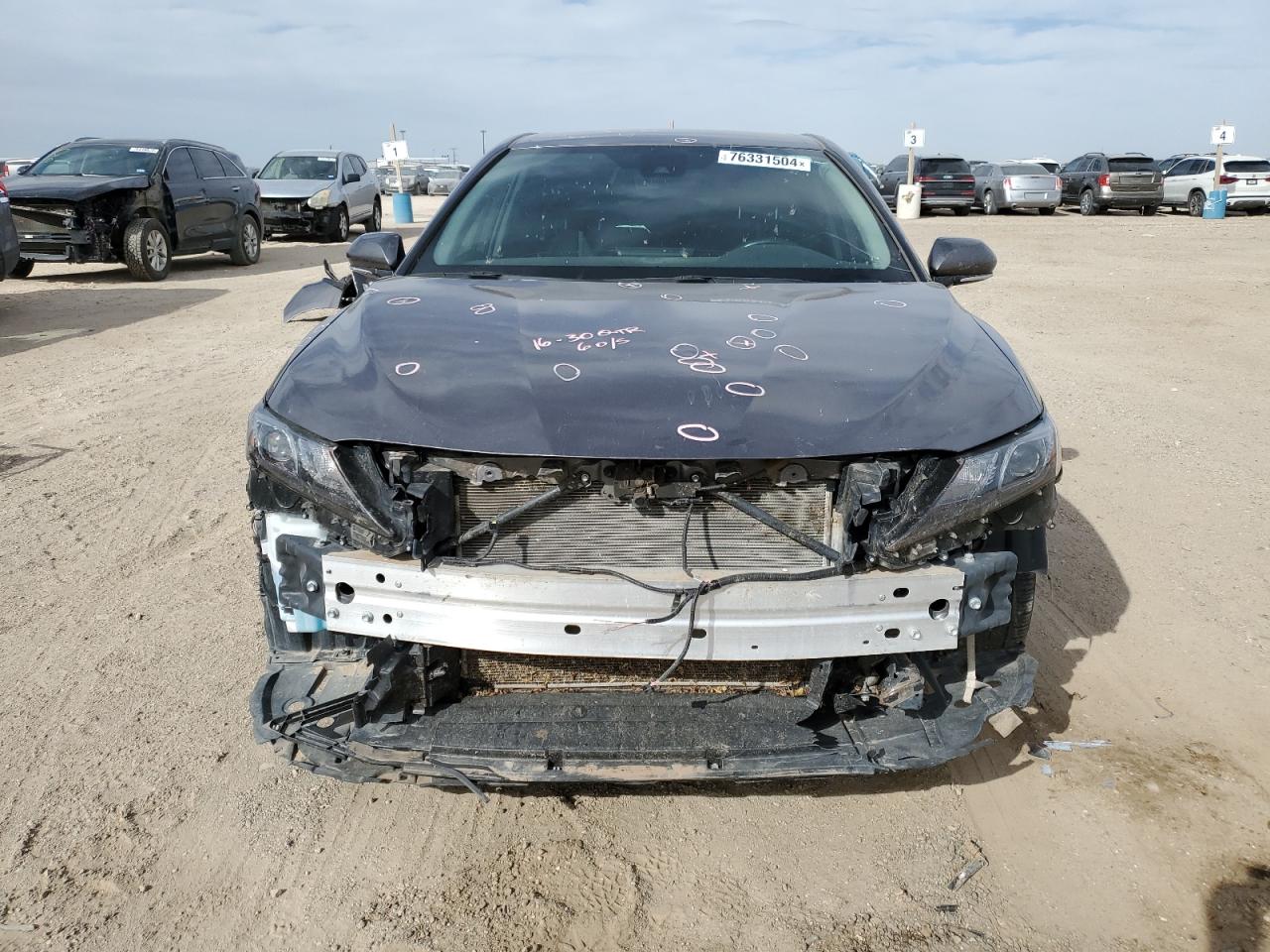 2023 TOYOTA CAMRY SE NIGHT SHADE VIN:4T1G11AK7PU762421