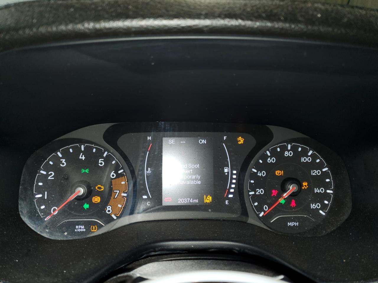 2022 JEEP COMPASS LATITUDE VIN:3C4NJCBB7NT166481