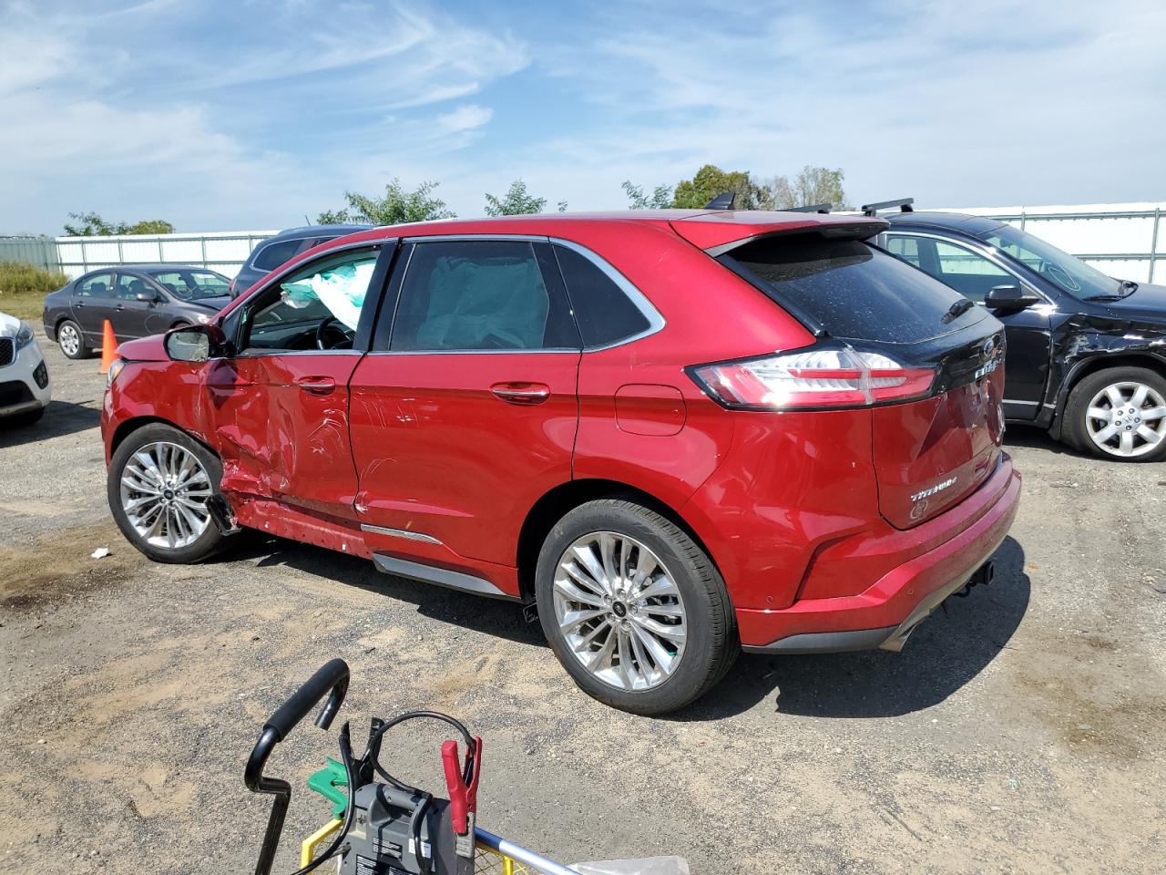 2023 FORD EDGE TITANIUM VIN:2FMPK4K94PBA42977