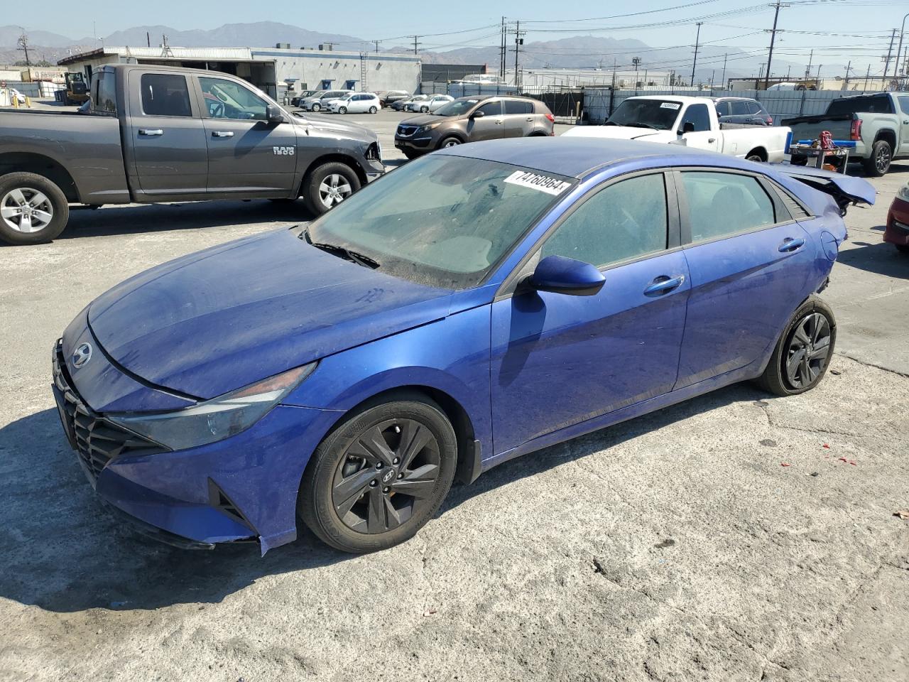 2023 HYUNDAI ELANTRA SEL VIN:5NPLM4AG9PH105122