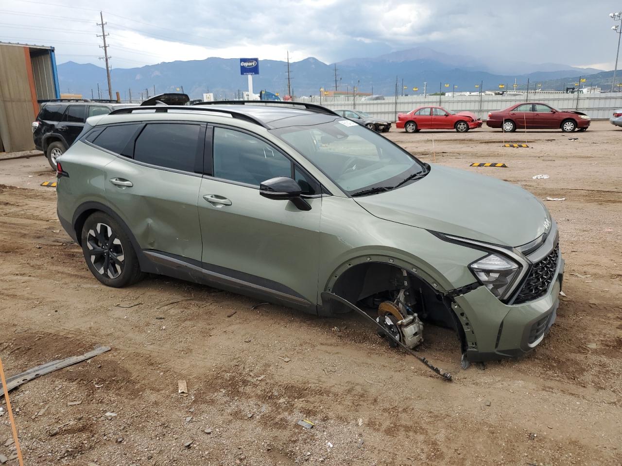 2023 KIA SPORTAGE X LINE VIN:5XYK6CAF8PG115641