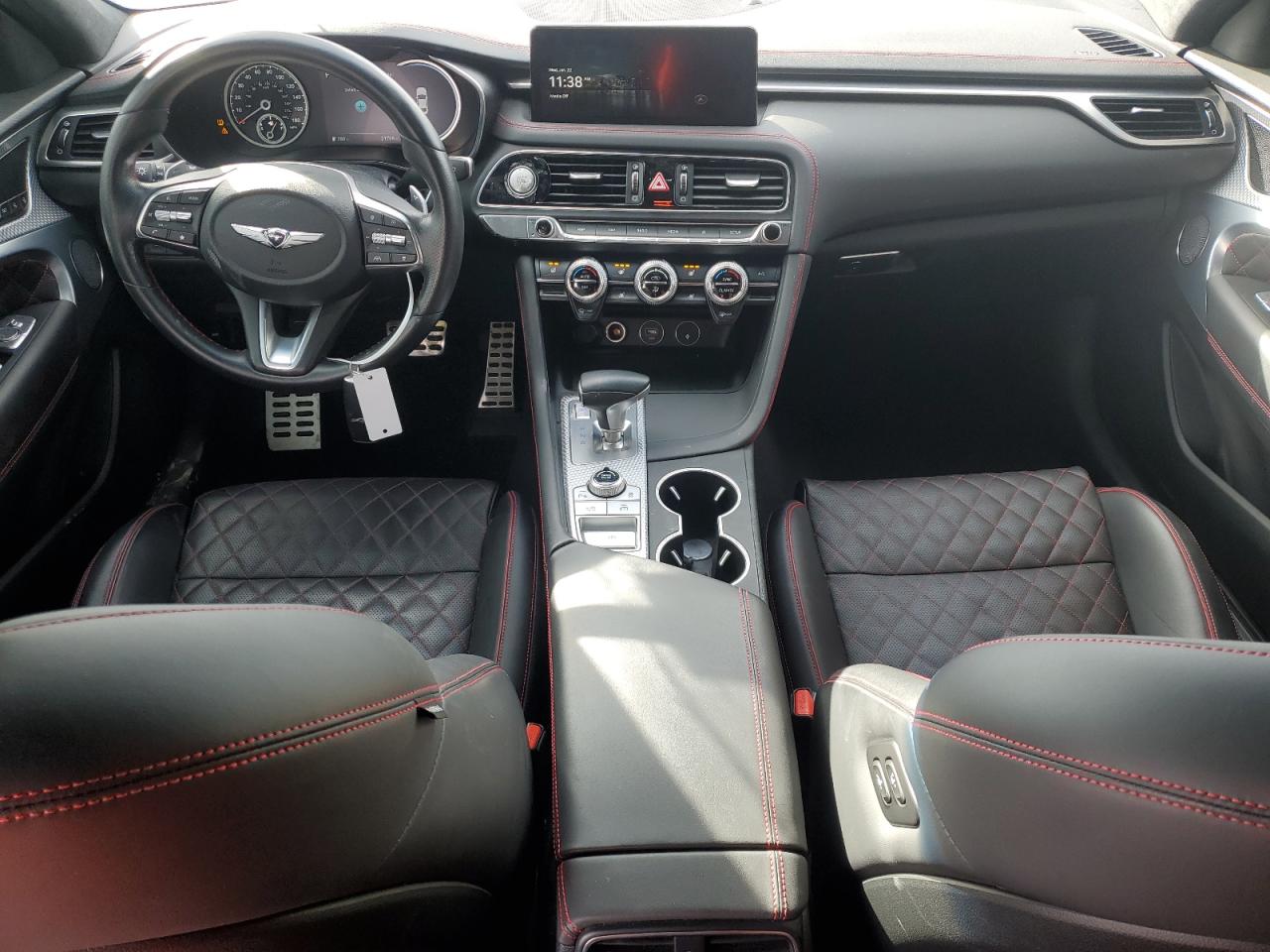 2022 GENESIS G70 BASE VIN:KMTG54TE0NU092761