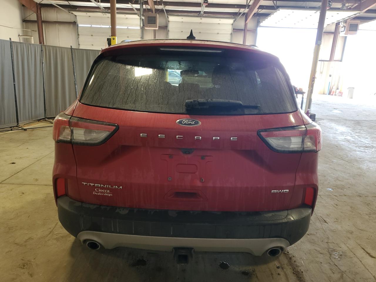2022 FORD ESCAPE TITANIUM VIN:1FMCU9J94NUB78248