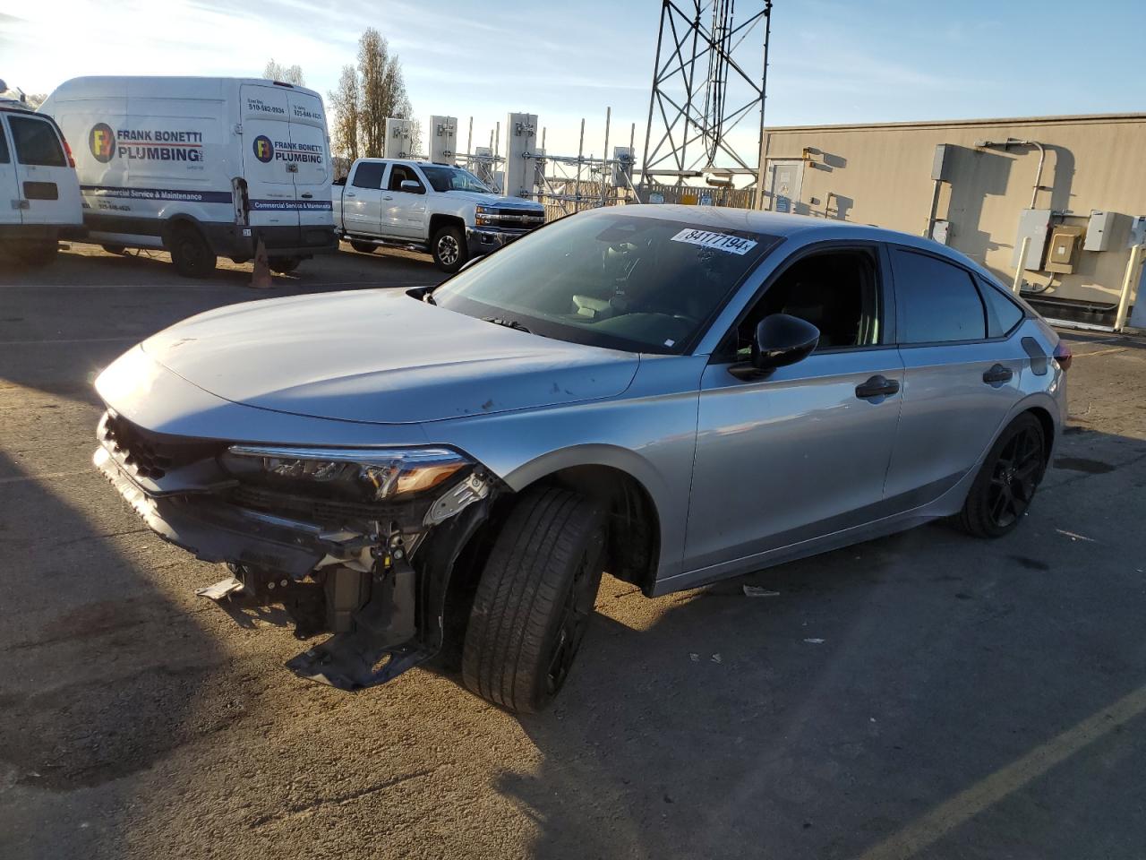 2022 HONDA CIVIC SPORT VIN:19XFL2H89NE020818