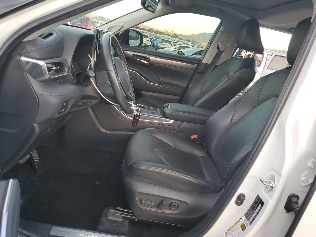 2022 TOYOTA HIGHLANDER HYBRID LIMITED VIN:5TDXBRCH4NS544844
