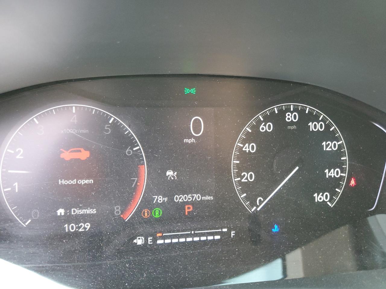 2022 HONDA CIVIC EX VIN:2HGFE1F72NH323279