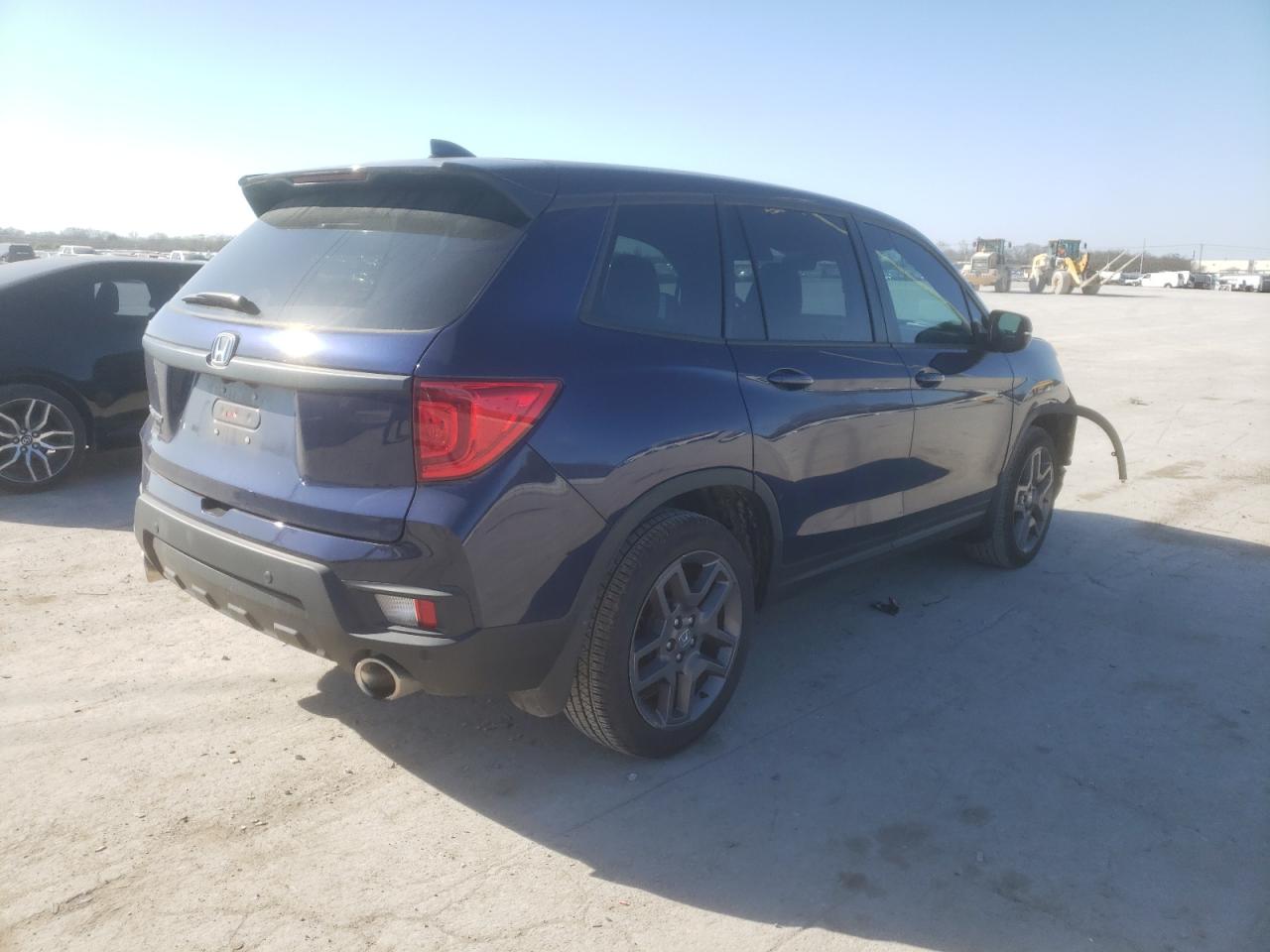 2022 HONDA PASSPORT EXL VIN:5FNYF7H50NB004407