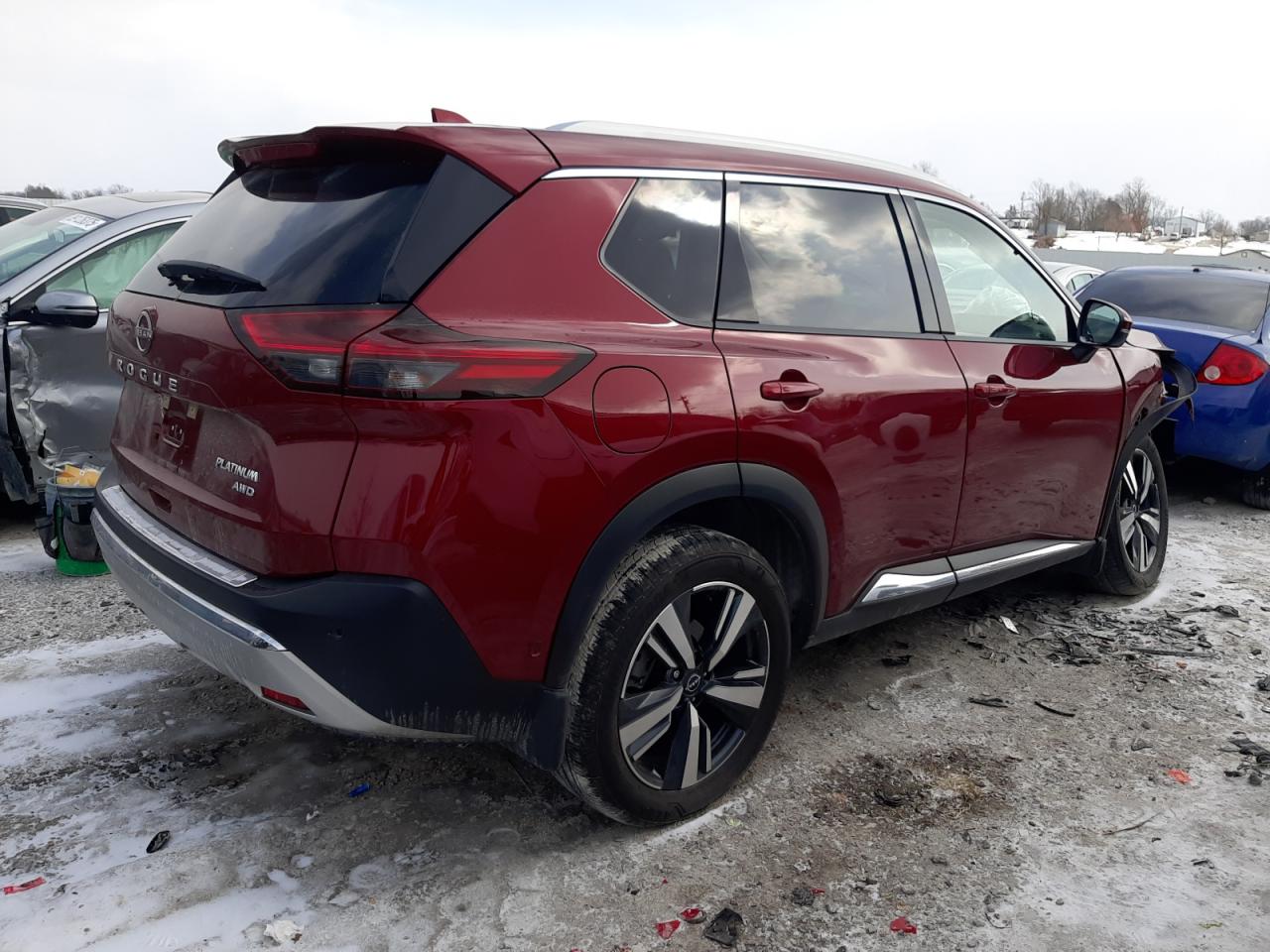 2022 NISSAN ROGUE PLATINUM VIN:JN8BT3DD0NW273981