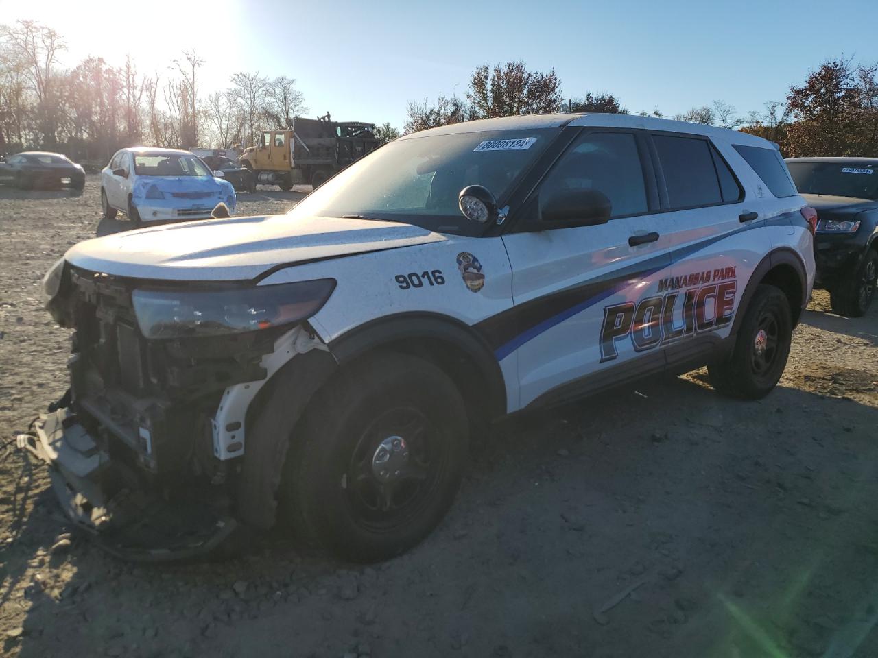 2022 FORD EXPLORER POLICE INTERCEPTOR VIN:1FM5K8AB3NGA08456