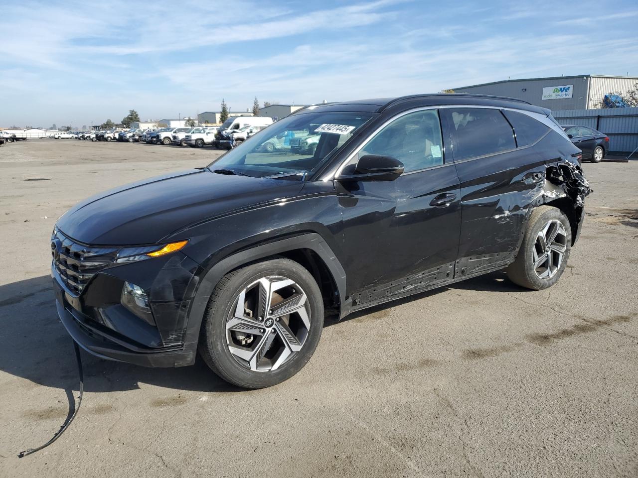 2022 HYUNDAI TUCSON LIMITED VIN:5NMJE3AE5NH158231