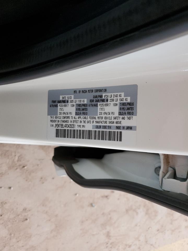 2024 MAZDA CX-5 SELECT VIN:JM3KFBBL4R0405051