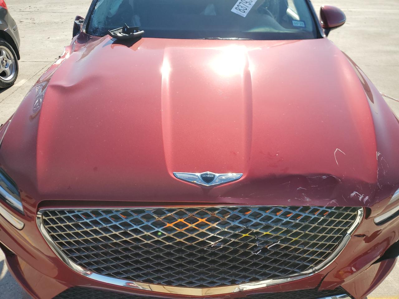 2022 GENESIS GV70 BASE VIN:KMUMADTB6NU076127