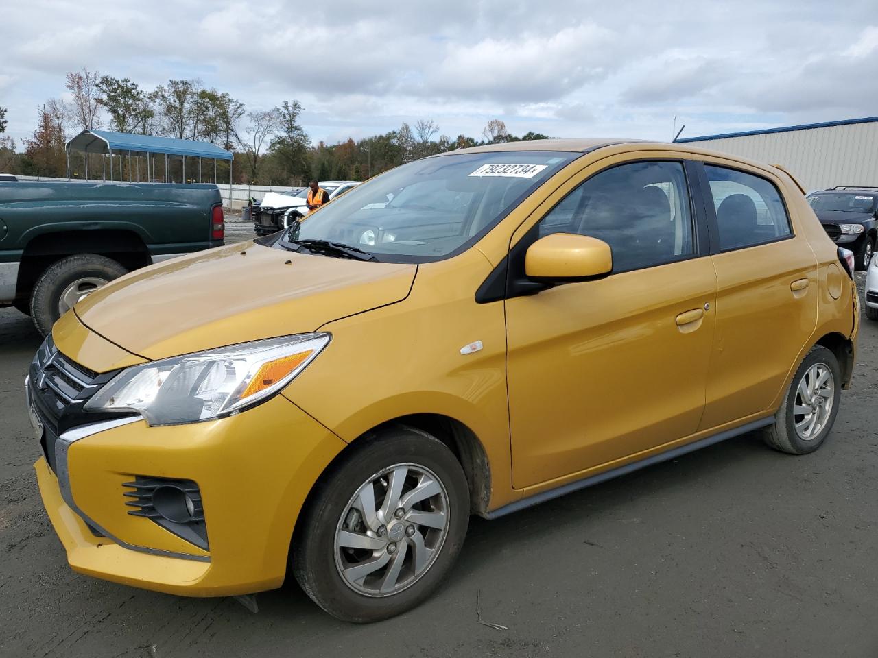 2023 MITSUBISHI MIRAGE ES VIN:ML32AUHJ7PH003468