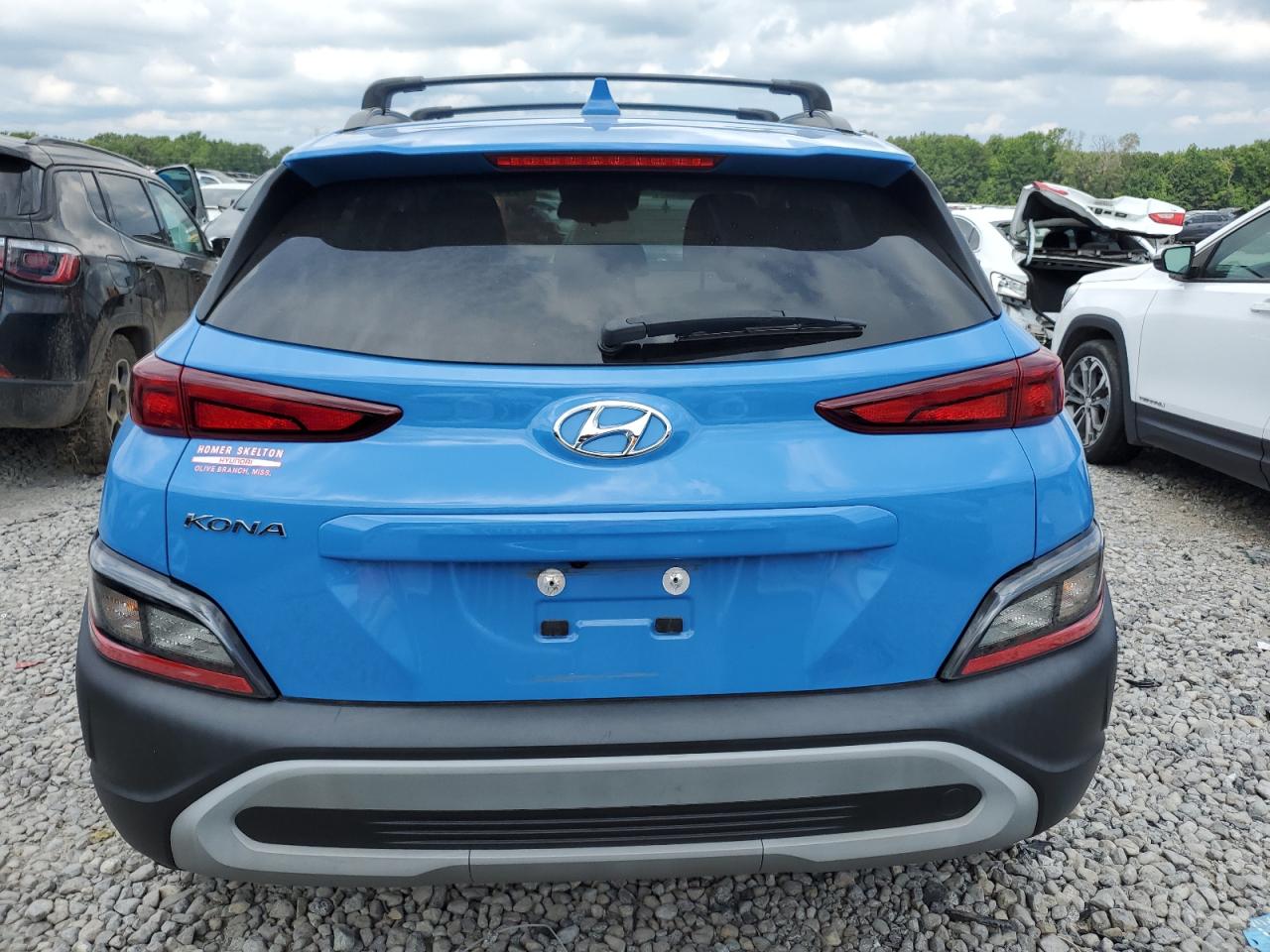 2022 HYUNDAI KONA SEL VIN:KM8K62AB2NU800605