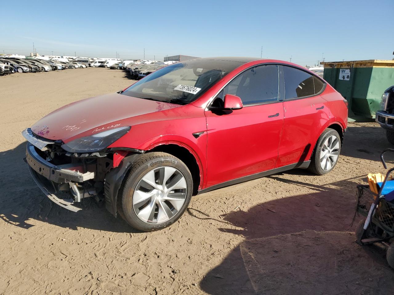 2023 TESLA MODEL Y  VIN:7SAYGDEE5PF779324