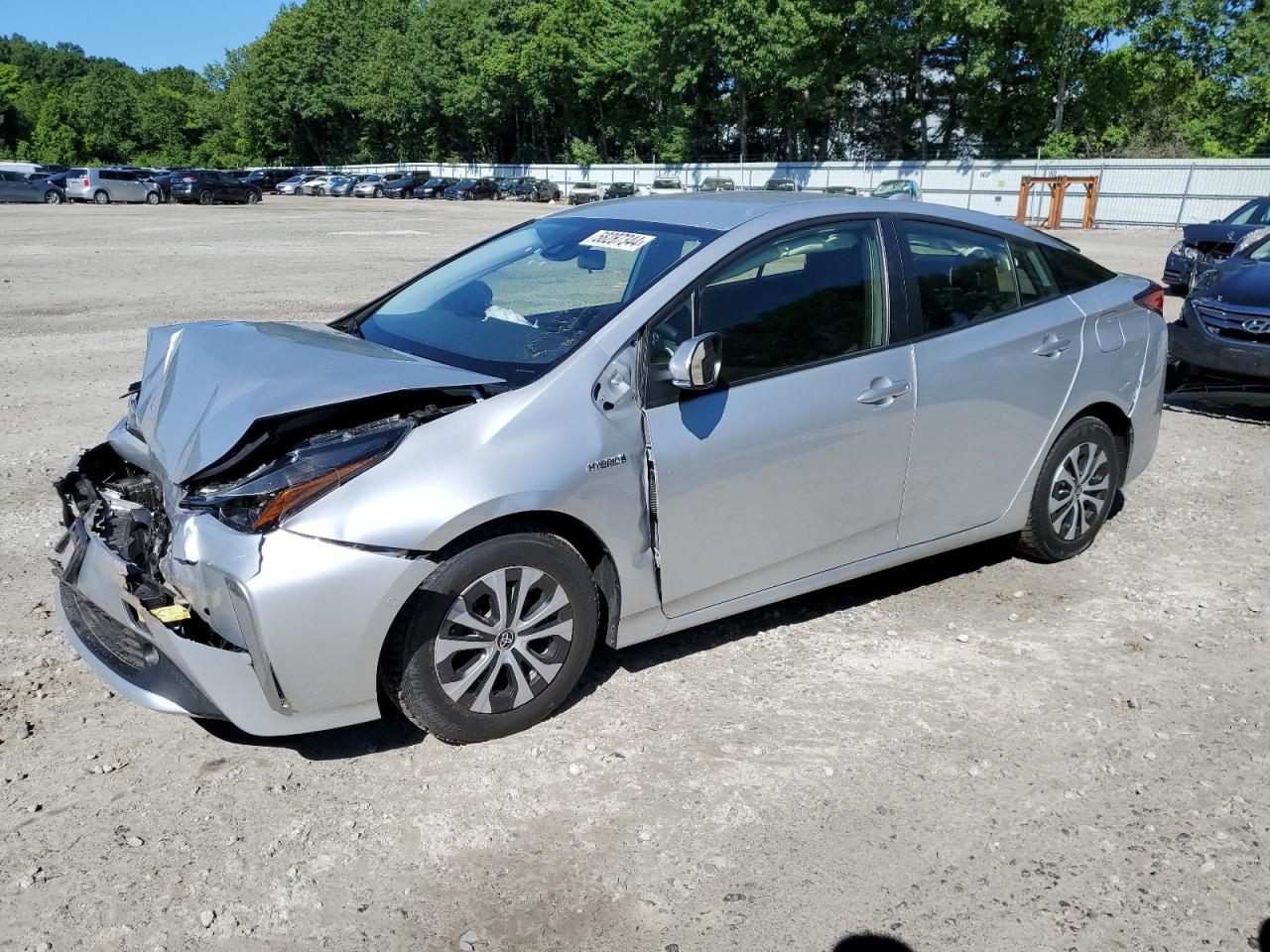 2022 TOYOTA PRIUS LE VIN:JTDL9MFU5N3033425