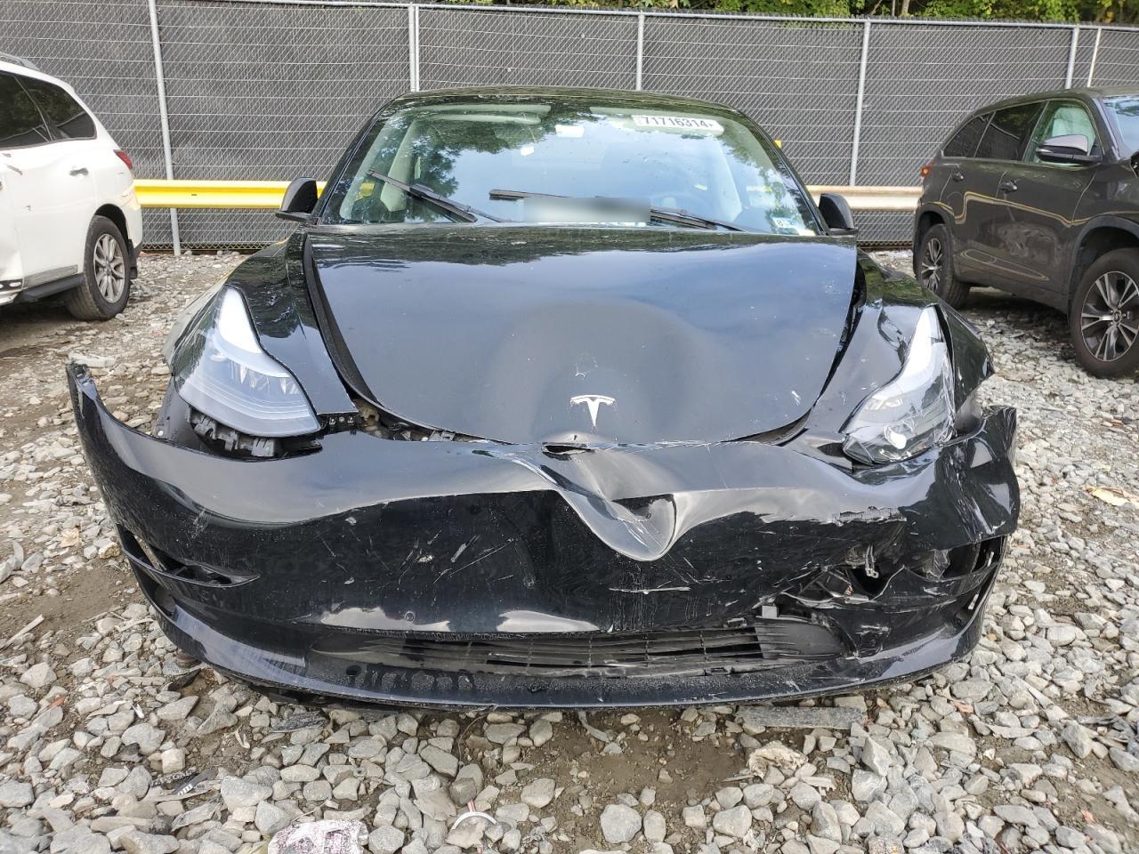 2022 TESLA MODEL 3  VIN:5YJ3E1EB8NF333537