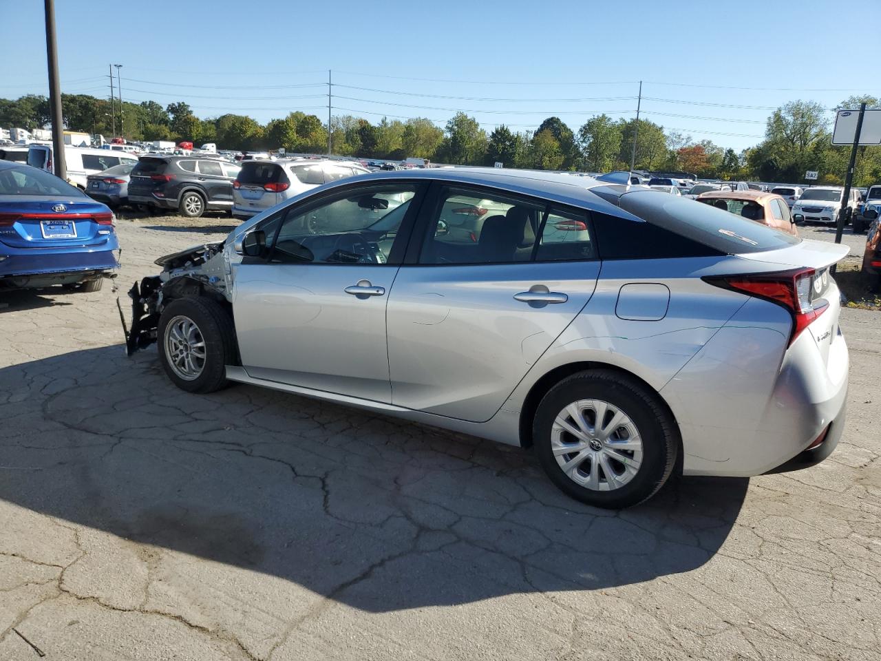 2022 TOYOTA PRIUS NIGHT SHADE VIN:JTDKAMFU8N3160091