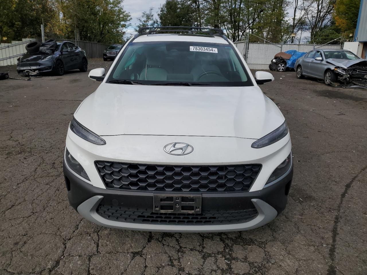 2022 HYUNDAI KONA SEL VIN:KM8K3CAB1NU814610
