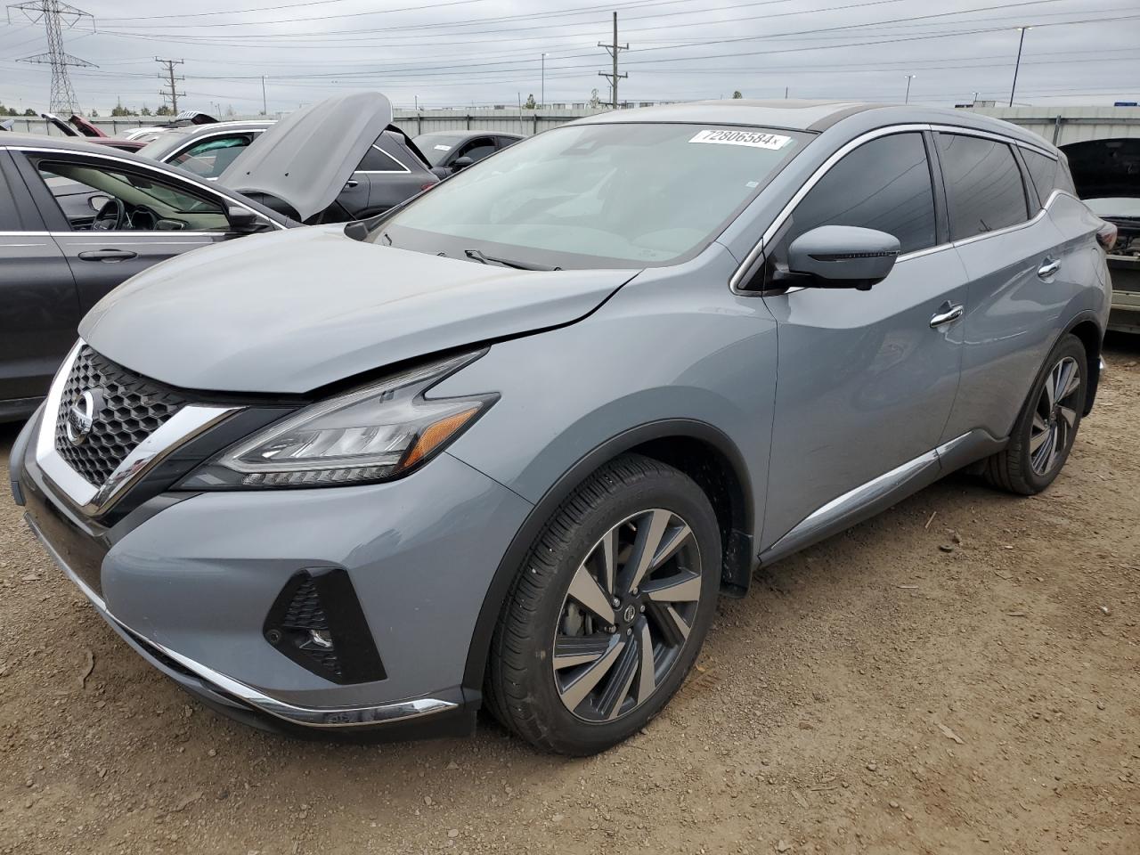 2022 NISSAN MURANO SL VIN:5N1AZ2CS7NC130412