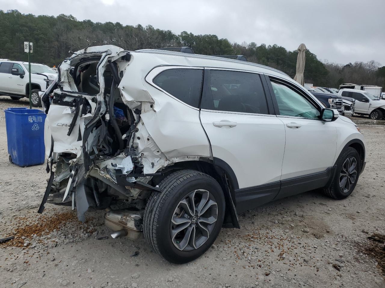 2022 HONDA CR-V EXL VIN:5J6RW1H84NA011701