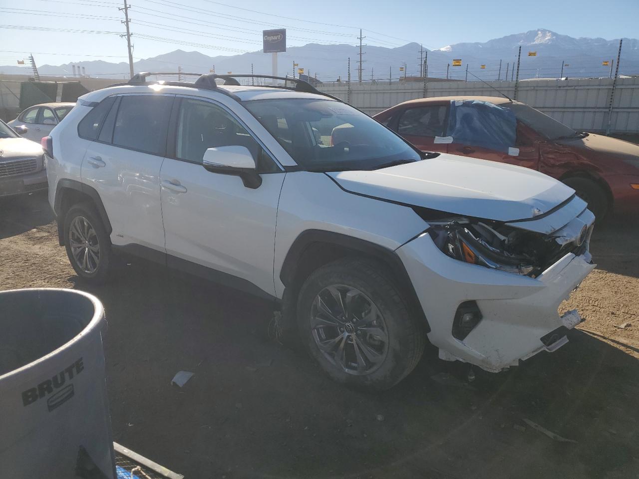 2022 TOYOTA RAV4 XLE PREMIUM VIN:JTMB6RFV7NJ015093
