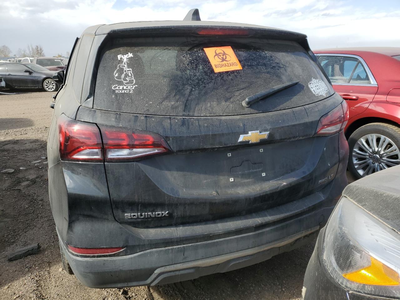 2022 CHEVROLET EQUINOX LT VIN:3GNAXUEV6NL187841