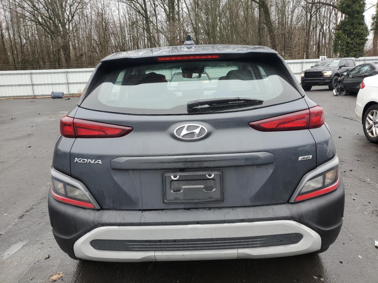 2022 HYUNDAI KONA SEL VIN:KM8K2CAB4NU762134