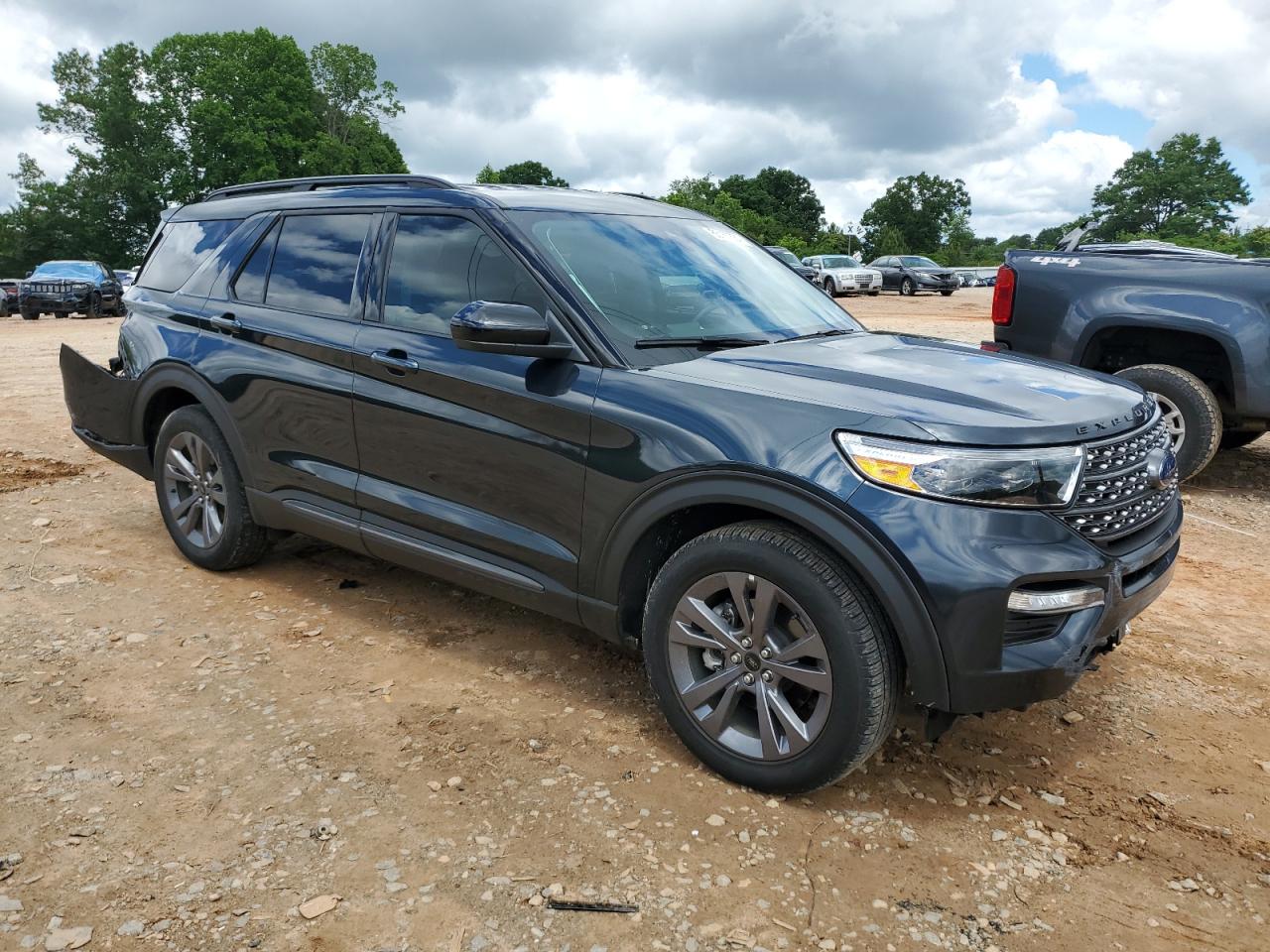 2022 FORD EXPLORER XLT VIN:1FMSK7DH0NGA62925