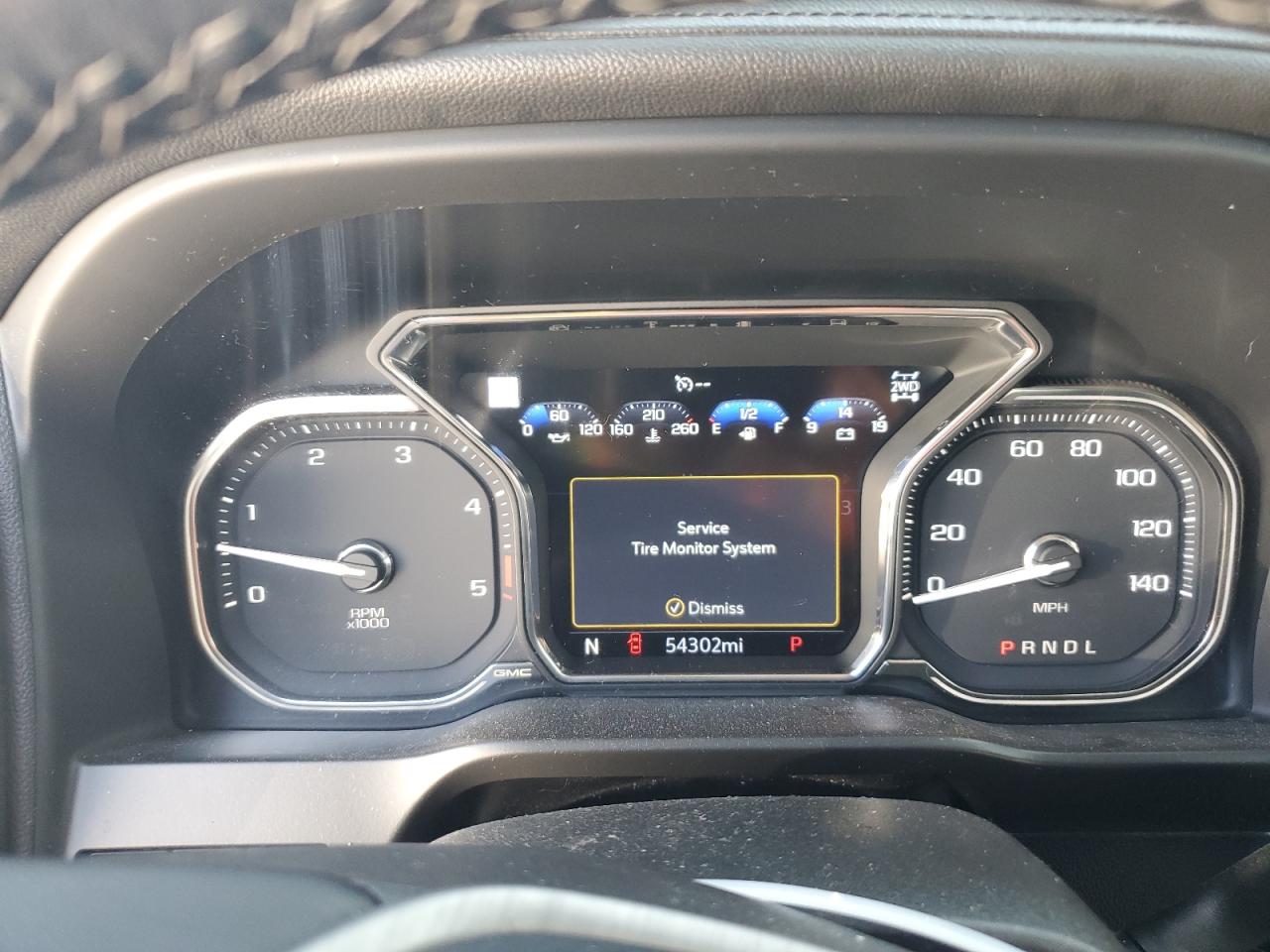 2022 GMC SIERRA K2500 DENALI VIN:1GT49REY6NF139385