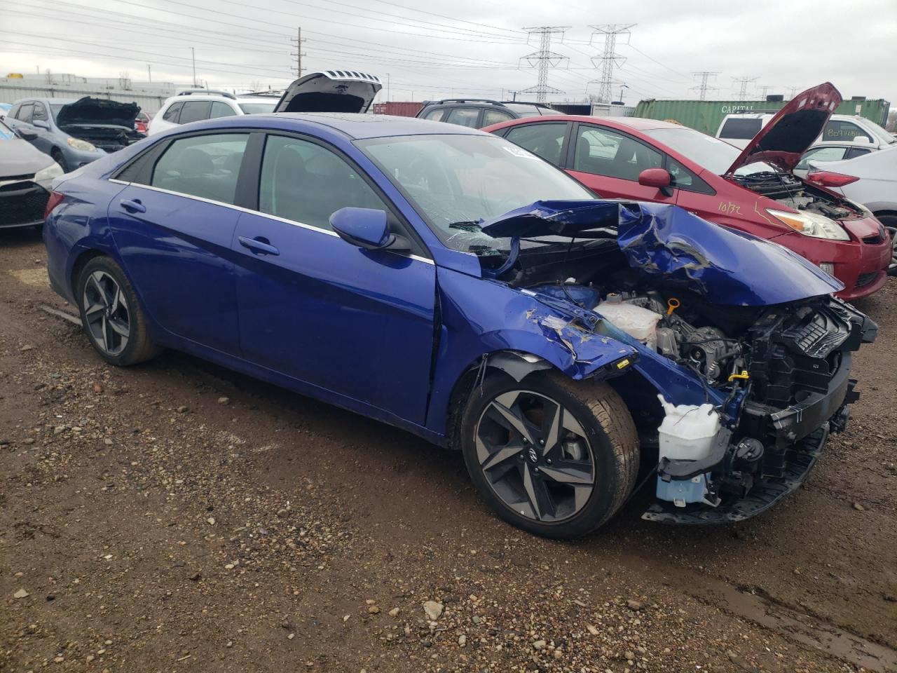 2023 HYUNDAI ELANTRA LIMITED VIN:KMHLN4AJ3PU046062