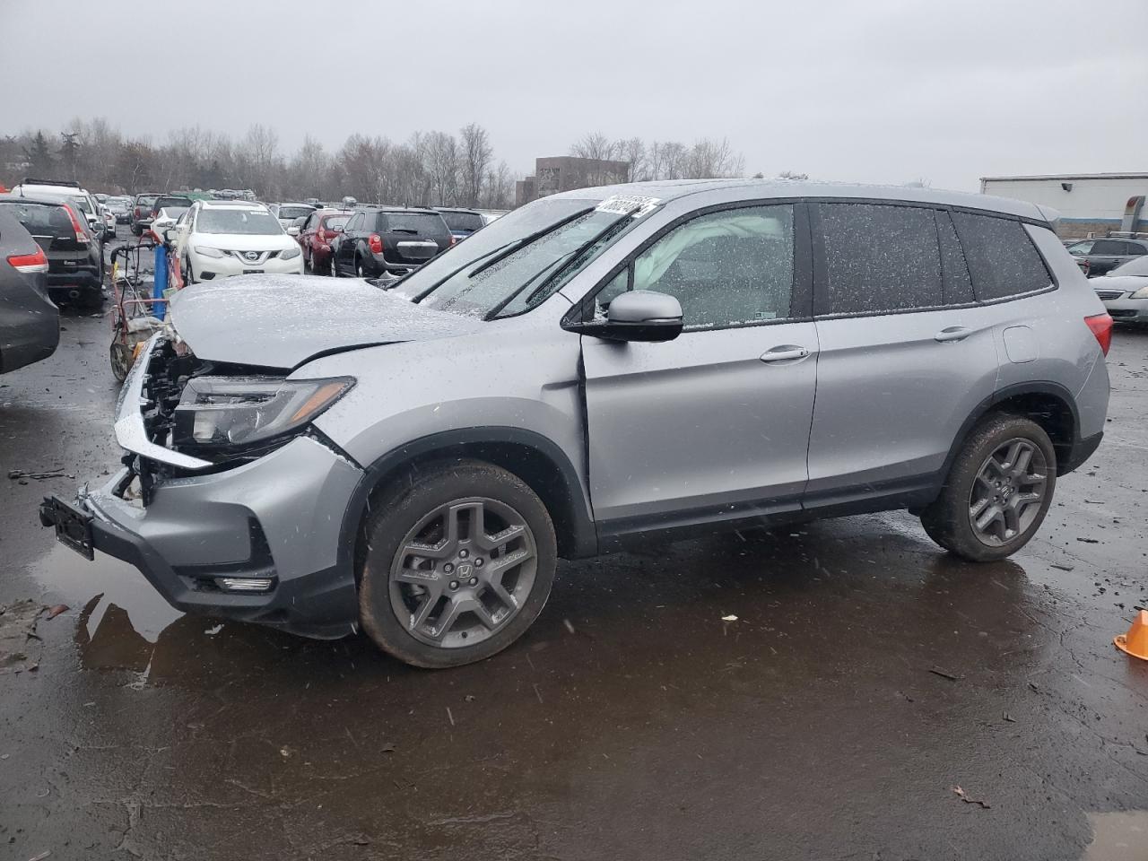 2023 HONDA PASSPORT EXL VIN:5FNYF8H51PB037053