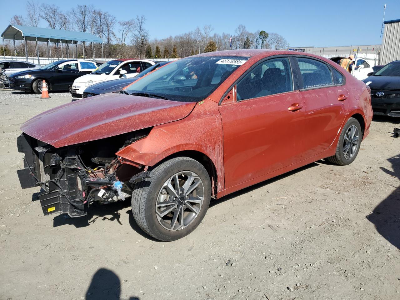 2023 KIA FORTE LX VIN:3KPF24AD8PE509901