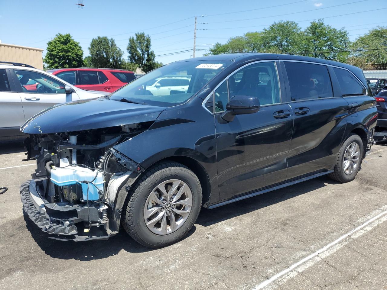 2022 TOYOTA SIENNA LE VIN:5TDKRKEC5NS107241