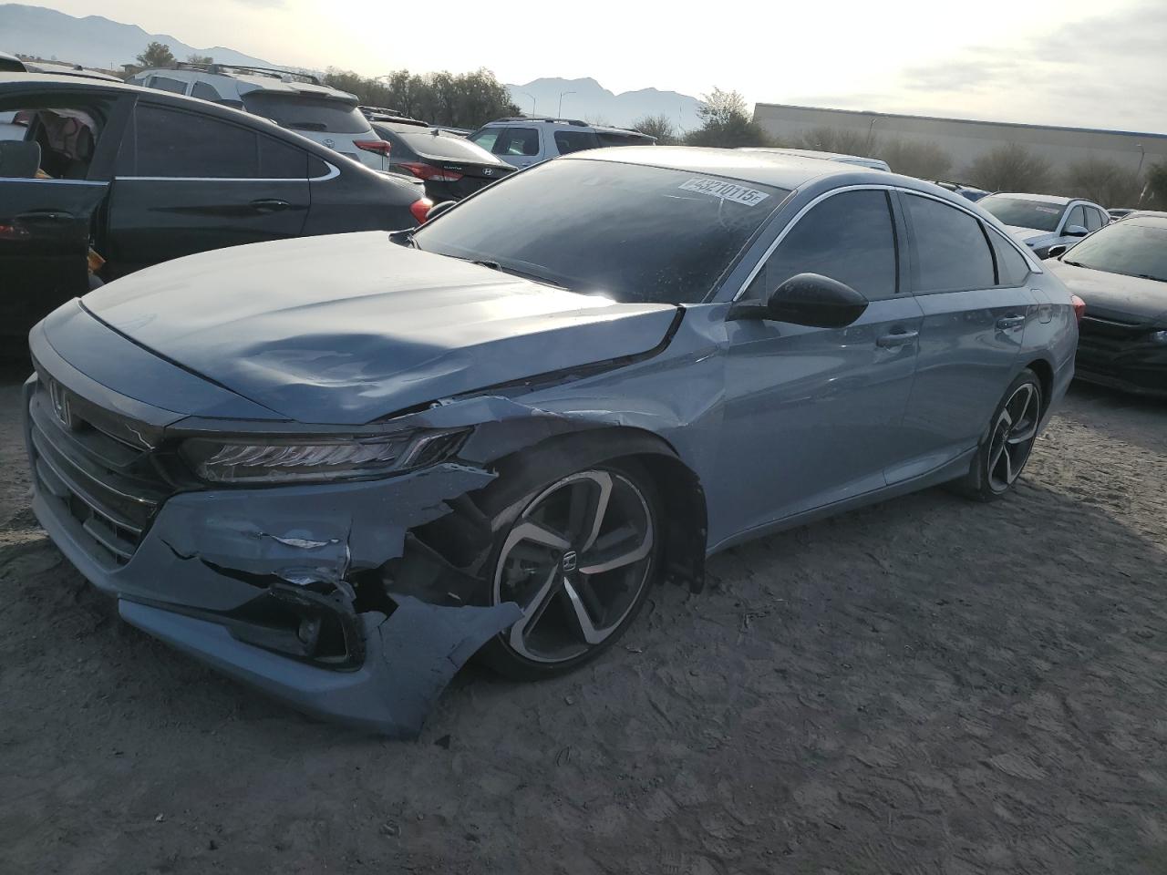 2022 HONDA ACCORD SPORT VIN:1HGCV1F37NA054386