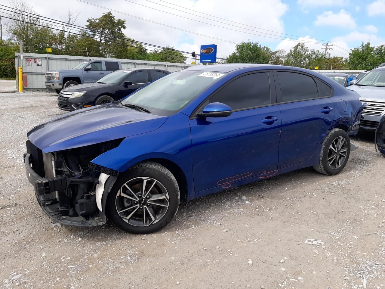 2022 KIA FORTE FE VIN:3KPF24AD1NE466399