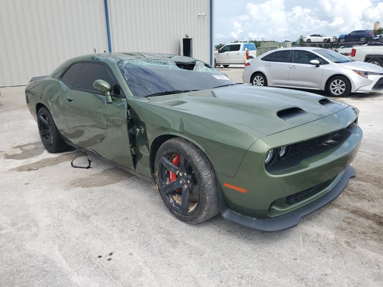 2022 DODGE CHALLENGER SRT HELLCAT REDEYE VIN:2C3CDZL93NH155052