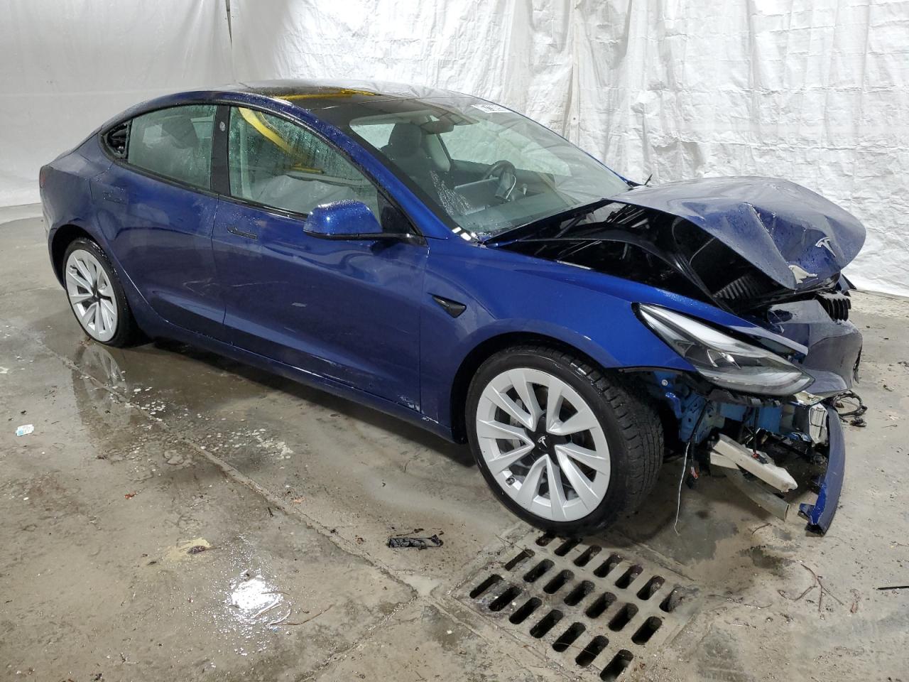 2022 TESLA MODEL 3  VIN:5YJ3E1EA4NF370480