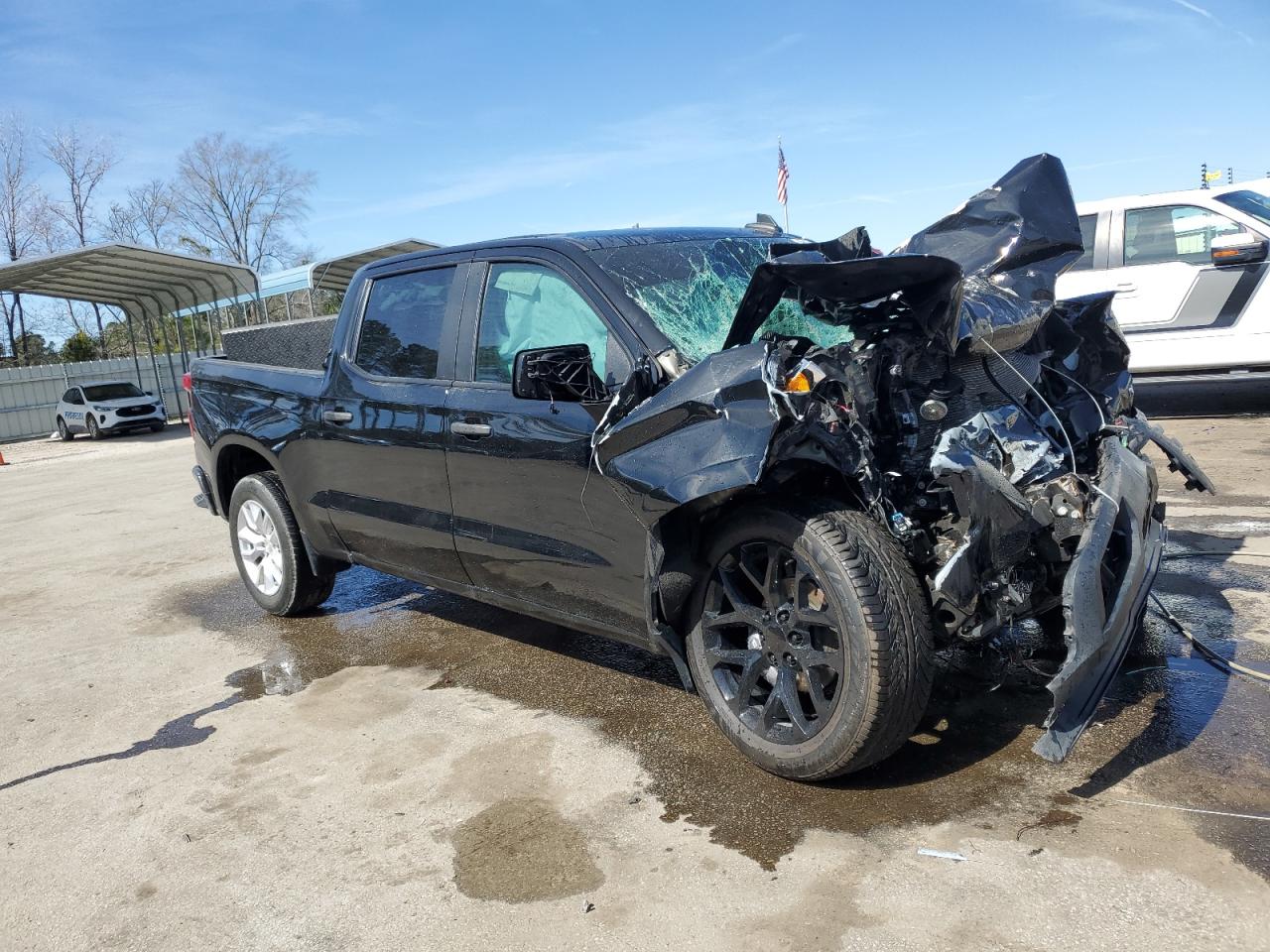 2022 CHEVROLET SILVERADO LTD C1500 CUSTOM VIN:3GCPWBEK4NG160825