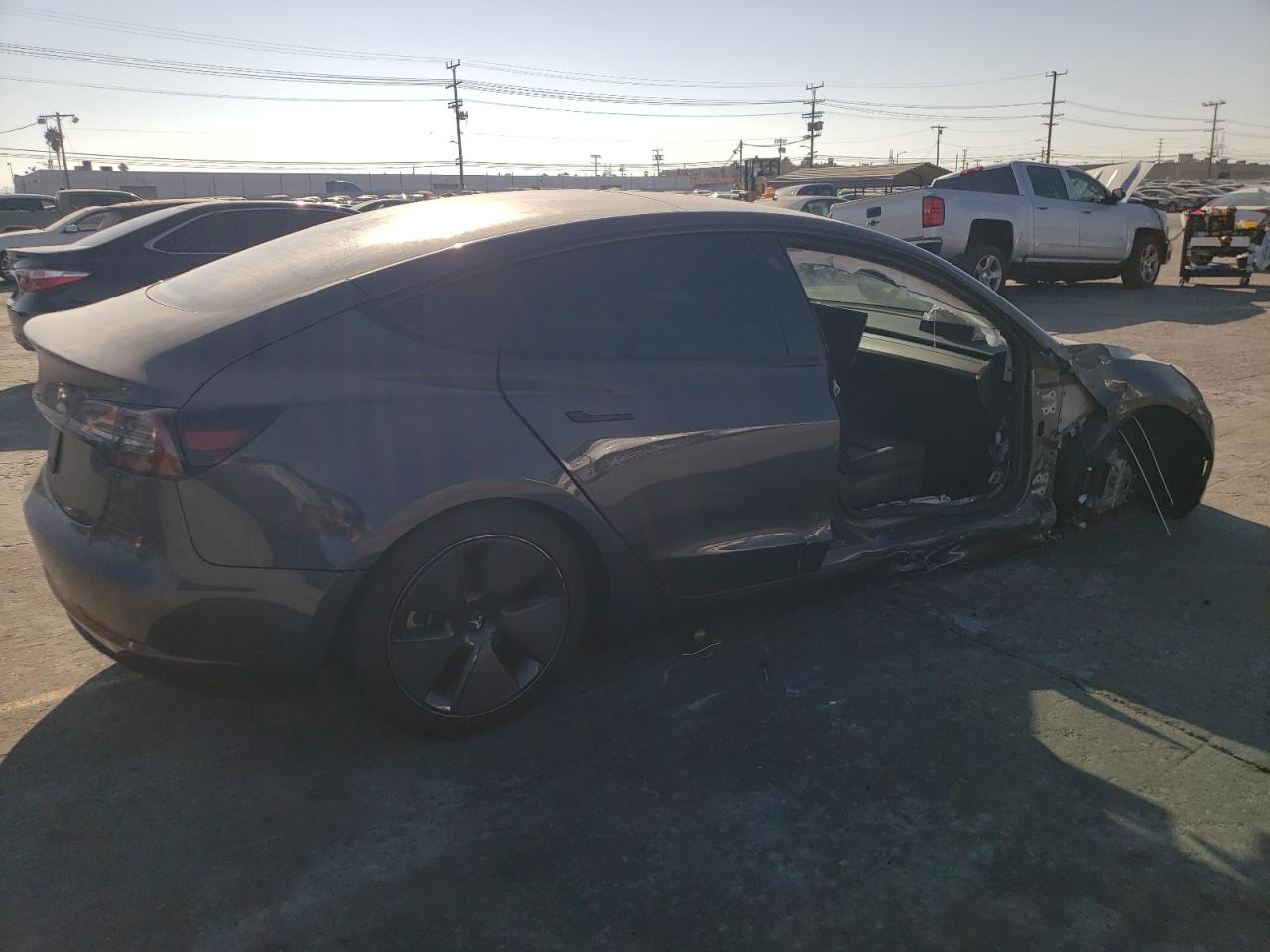 2023 TESLA MODEL 3  VIN:5YJ3E1EA8PF411034