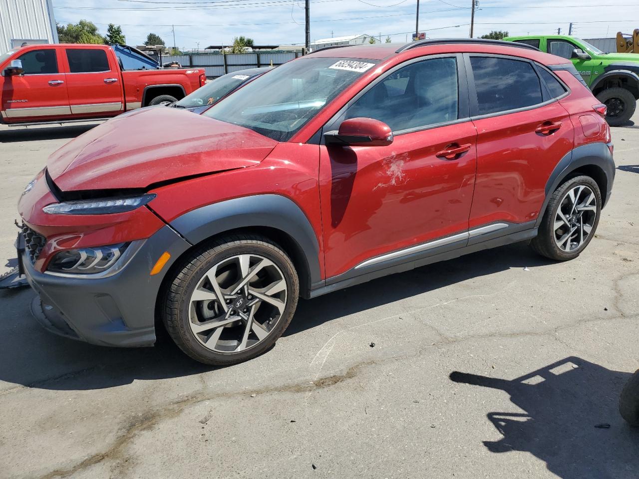 2022 HYUNDAI KONA LIMITED VIN:KM8K5CA37NU795127