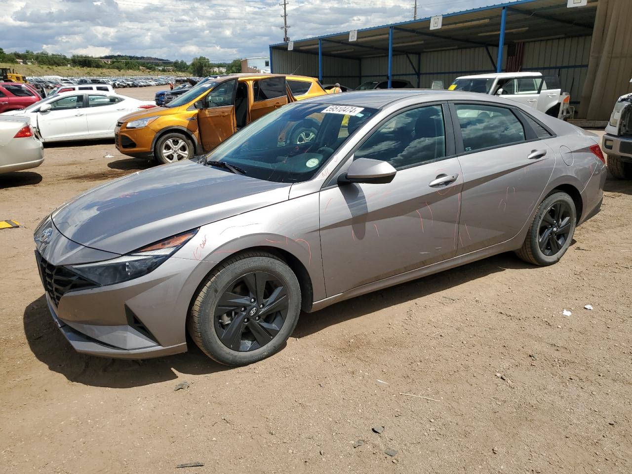 2022 HYUNDAI ELANTRA SEL VIN:KMHLS4AG2NU339736