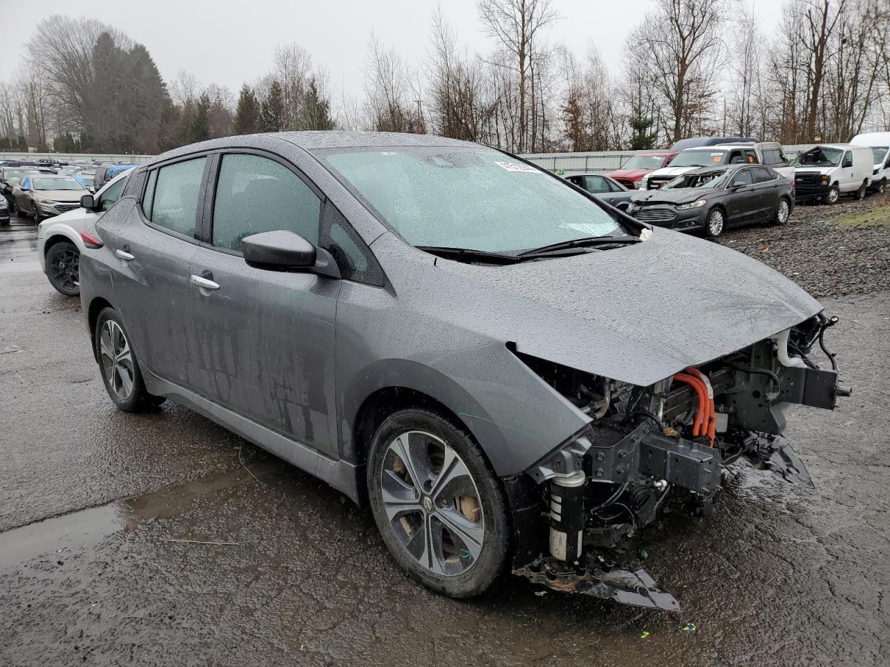 2022 NISSAN LEAF SV VIN:1N4AZ1CV7NC550511